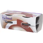 Fortimel Crème Chocoladesmaak | Aanvullende voeding Ondervoeding 4x125 g Voeding