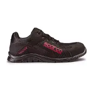 Sparco PRACTICE NIGEL – S1PL Veiligheidsschoen met Ademend Bovenwerk - Zwart - Maat - 44