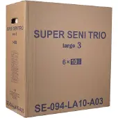 Seni Super Trio Large - 6 paquets de 10 protections