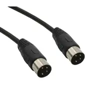 Dolphix DIN 4-pins kabel | zwart | 1,5 meter