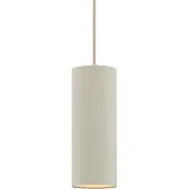 QAZQA Moderne hanglamp beige GU10 50mm rond - Tubo