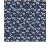 Tresanti | ENRICH | Zijden pochet pioenRozen | Blauw