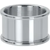 Ixxxi Basisring 12 mm Zilver