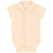 Day Romper Met Kraagje - Apricot - Maat 50/56