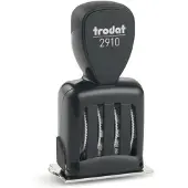 Trodat 73042 bedrijfsstempel Traditioneel Datumstempel Metaal, Kunststof