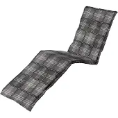 Madison Ligbedkussen Patchy Grey (200 x 65 cm)