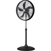 WESTINGHOUSE In hoogte verstelbare ventilator Yukon I STAND-VENTILATOR, zwart, Kunststof, Modern