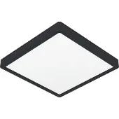 Eglo Plafondlamp Badkamer Fueva 6 Zwart 13w