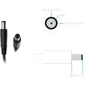 Dell 6TM1C oplader 65W - klein
