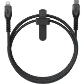 Uag Rugged Kevlar USB-C Naar Lightning Kabel 1,5 Meter Zwart