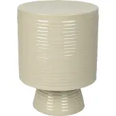 White Label Bijzettafel Sven Side Ivory - Maat L