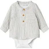 Name it Gestreepte Romper Overhemd 74 EU Jongens