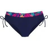 LASCANA Bikinibroek navy / azuur / geel / pink