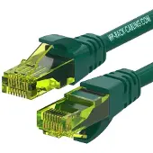 Wp Europe WPC-PAT-6AU010G netwerkkabel Groen 1 m Cat6a U/UTP (UTP)
