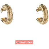 Go Dutch Label Oorringen Spring Hoop Goud