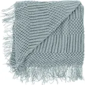 Unique living plaid palma beach blue -130x160cm
