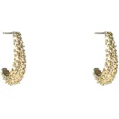 Go Dutch Label Oorringen Dotted Drop Goud