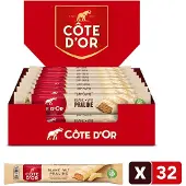 Côte d'Or Chocolade Repen Praliné Wit - 32 stuks