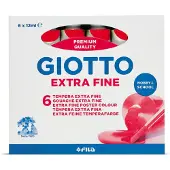Giotto 352008 temperaverf 12 ml Koker Rood