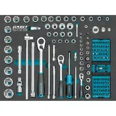 Hazet Gereedschapset - 122-delig in inleg - 163-513/122N