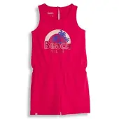 4PRESIDENT playsuit fuchsia Roze Meisjes Stretchkatoen Ronde hals Printopdruk - maat 164