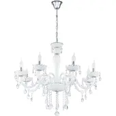 Eglo Kroonluchter Carpento 70cm 8 lichts grijs