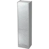 Hjh OFFICE PRO SIGNA R50 RE - Grijs/Zilver Roldeurkast Hoogte van de map | 5 OH Rail handvat (kunststof)
