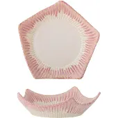 Bloomingville Floral schaal roze - 82062600
