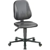 BIMOS Bureaustoel 9653 ESD, kunstleer, skai zwart