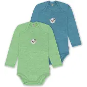 Normani Rompertje/body 'Auckland' blauw / groen / gemengde kleuren