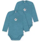 Normani Rompertje/body 'Auckland' beige / blauw / wit
