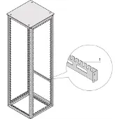 Schroff Varistar kabelopvangrail voor kastbreedte, 600W