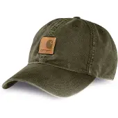 Carhartt Heren Canvas Cap Army Groen One Size