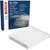 Bosch Interieurfilter 1 987 432 190 Bosch voor o.a. LAND ROVER, LEXUS, SUBARU, TOYOTA
