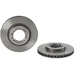 Brembo Remschijf 9807111 voorkant, geventileerd, 1 stuk