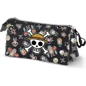 KARACTERMANIA One Piece schedel, leren map
