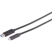 S-Impuls Optisches USB-A Anschlusskabel, USB-C, 3.2, 5G, 25m