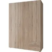 Pol-Power Kledingkast Baarlo Naturel - 120x176x52 cm