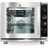 Hendi Combisteamer met grill 4x GN 2/3 230V 3000W, Kleine oven, Grijs