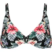 LASCANA Bikinitop gemengde kleuren / zwart