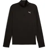 Puma Functioneel shirt 'Velocity Cloudspun' zwart / wit