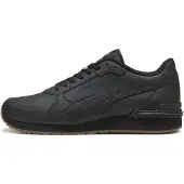 Puma leren sneaker ST Runner v4 L, kleur: zwart-donkergrijs-beige, uniseks, heren: maat 37 EU
