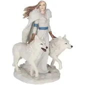 Nemesis Now - Winter Guardians 23cm Beeld/figuur - Wolven - Wit
