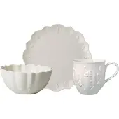 Villeroy & Boch Ontbijtset Toy's Delight Royal Classic Wit (Set van 6)