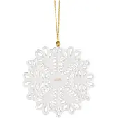 Villeroy & Boch Christmas Classics kersthanger sneeuwvlok Wit