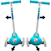 Stamp Skids Control 3-wiel Kinderstep - Steering Step - Unisex - Blauw
