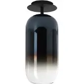 Artemide Plafondlamp , Gople Mini, dimbare, Koper, Woonkamer, Glas, Designer