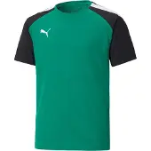 Puma Teampacer T-shirt met korte mouwen voor kinderen - Groen / Zwart