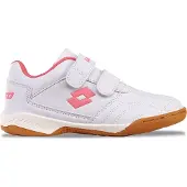Lotto Shoes PACER K lage kindersneaker 2600110K wit/roze