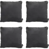 Madison sierkussen panama black ca. set van 4